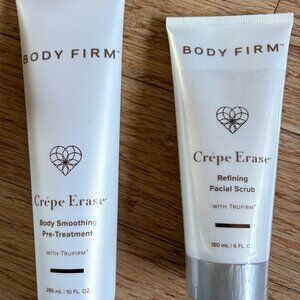 Crepe Erase Trufirm Refining Facial Scrub + Body Smoothing Pre Treatement